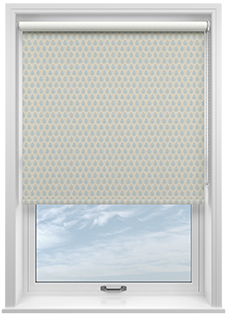 Emily Bond Jaipur, Sky - Twist&Fit Roller Blind